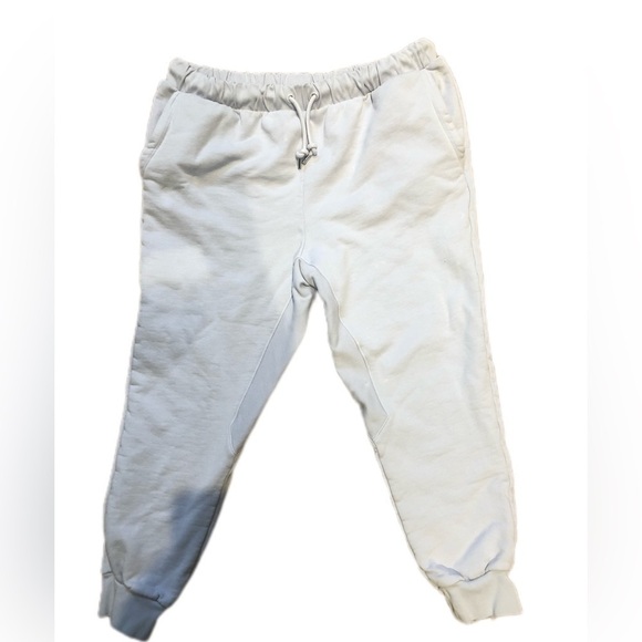 Frame Denim Pants - Frame Distressed Blue Joggers